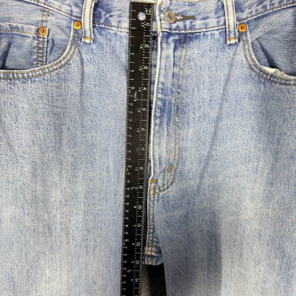 Levi's 550 Men's Jeans 38x34(36x32) Relaxed Fit Straight Leg 100% Cotton - Picture 10 of 16